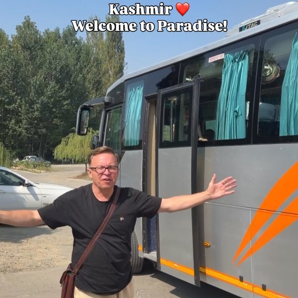 Welcoming our guests from Poland to Kashmir