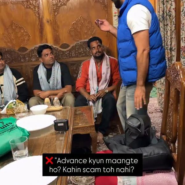 Our guest explains why Kashmir trips need an advance
